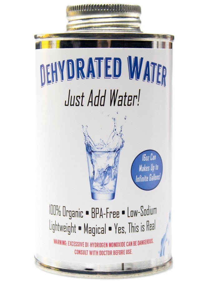 Witty Yeti Dehydrated Water 16oz Can. New Formula! Essential Camping & Survival Supply. Funny Gag Gift & Adult Stocking Stuffer for Men & Women. Hilarious Novelty & Practical Joke. - Image 1